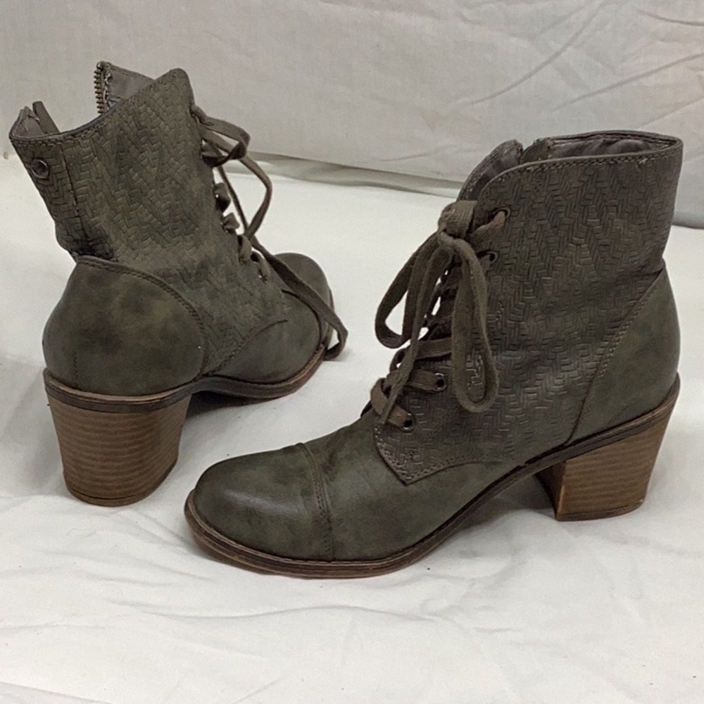 Stylish Olive Ankle Boots for Women
